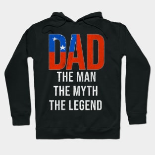 Samoan Dad The Man The Myth The Legend - Gift for Samoan Dad With Roots From Samoan Hoodie